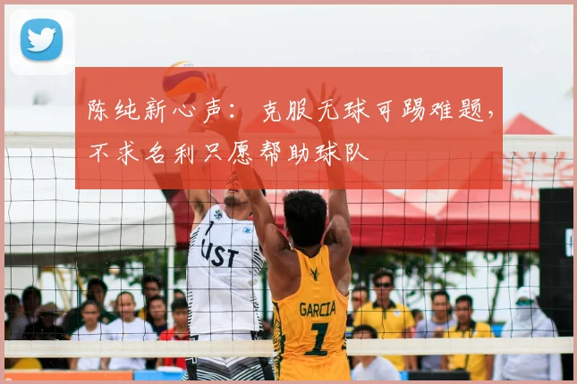 陈纯新心声:克服无球可踢难题,不求名利只愿帮助球队