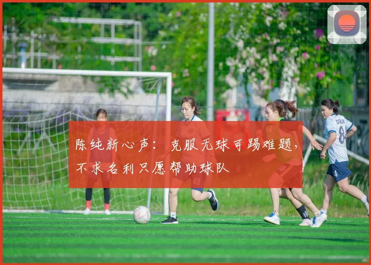 陈纯新心声：克服无球可踢难题，不求名利只愿帮助球队